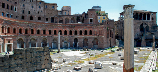 Los Mercados de Trajano en Roma