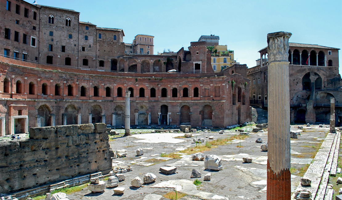 Los Mercados de Trajano en Roma