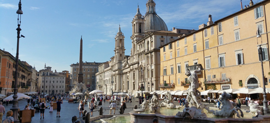 Place Navona à Rome