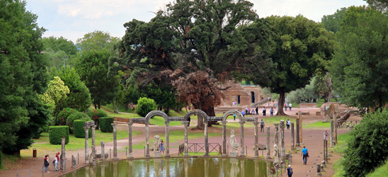 Villa d’Hadrien à Tivoli