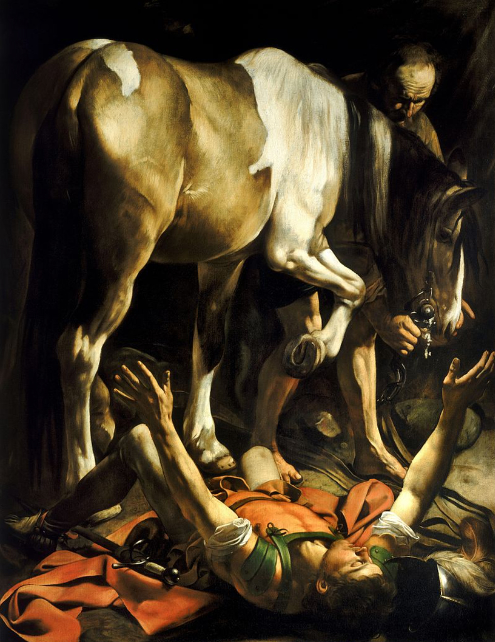 Caravaggio conversione di san paolo