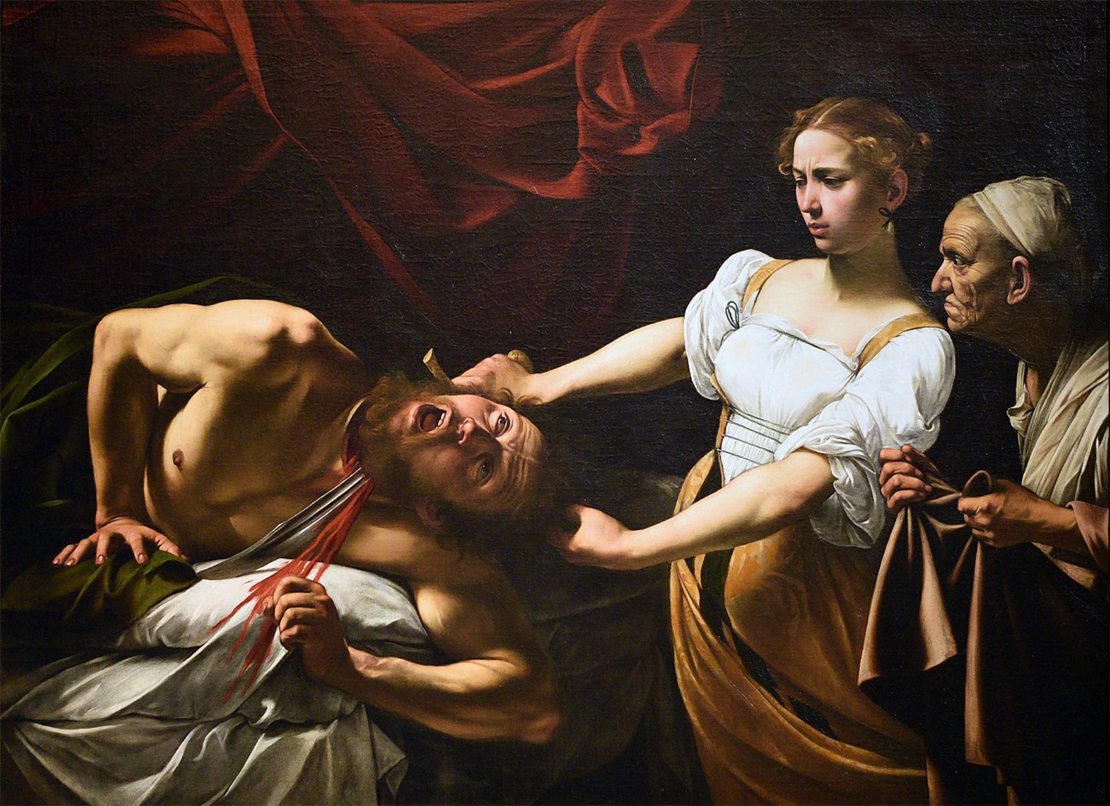 caravaggio giuditt a eoloferne